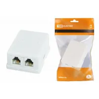 Розетка компьютерная 2x8P-8C RJ-45 CAT5e TDM