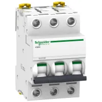 Автоматический выключатель Schneider Electric Acti9 3P 10А (C) 6kA, A9F79310