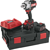 Аккумуляторный ударный гайковертFLEX IW 3/4 1600 18-EC/5.0 Set 532074