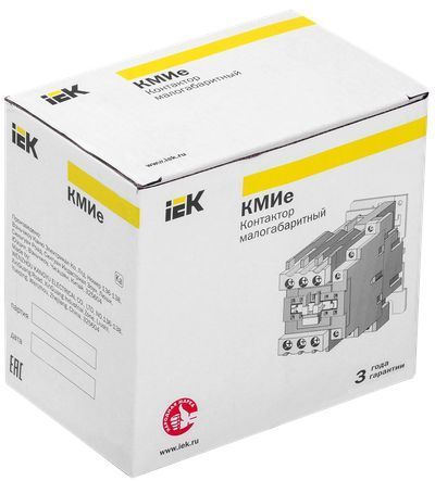 Контактор КМИе-34012 40А 230В/АС3 1NO;1NC GENERICA
