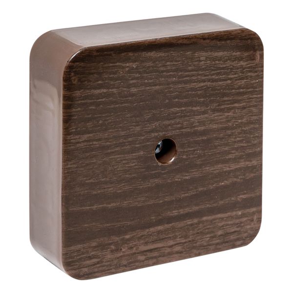 Коробка разветвительная KMP-030-030 (75x75x26) тёмн. дер. EKF PROxima