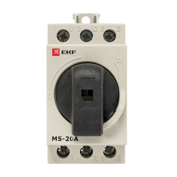 Рубильник модульный MS-20A 3P на DIN-рейку EKF