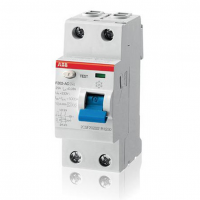 УЗО  2П  63А 100мА 2-х полюсное тип А 63А 100mА 2 модуля АBB F202 А 