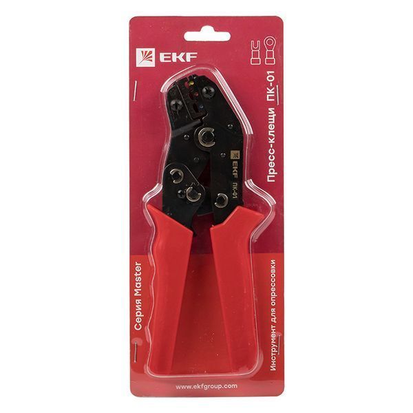 Пресс-клещи ПК-01 ( 0.25-2.5 мм2 НКИ НВИ) EKF Master