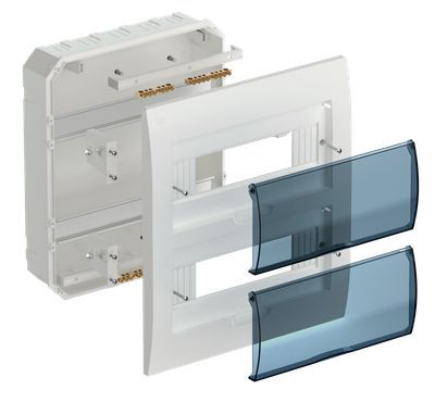 KREPTA 3 Корпус пластиковый ЩРВ-П-24 IP41 белый IEK