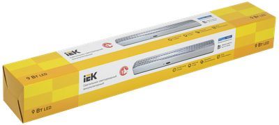 Светильник светодиодный аккумуляторный ДБА 3927 15ч 9Вт IEK