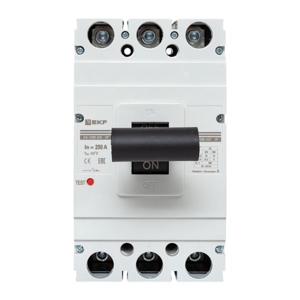 Выключатель автоматический ВА-99М 400/250А 3P 42кА EKF
