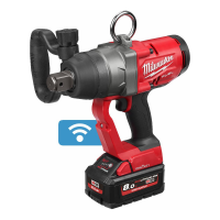 Аккумуляторный импульсный гайковерт Milwaukee M18 ONEFHIWF1-802X ONE-KEY 4933459733