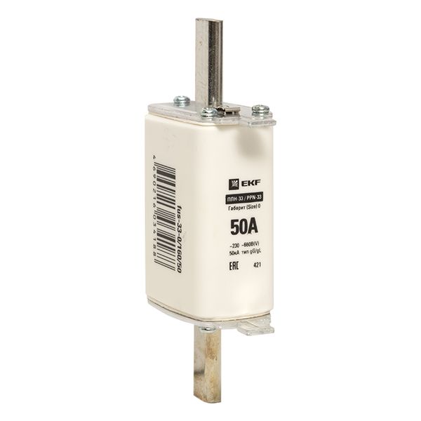 Плавкая вставка ППН-33 160/ 50А габарит 0 EKF
