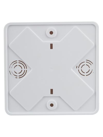 Коробка распаячная КМ41221-01 для открытой проводки безгалогенная (HF) 100х100х44мм белая IEK