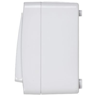 Розетка 3-местная для открытой установки РСб23-3-ГПБб с заземляющим контактом IP54 ГЕРМЕС PLUS белый IEK