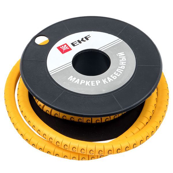 Маркер кабельный 2,5 мм2 "C" (1000 шт.) (ЕС-1) EKF PROxima