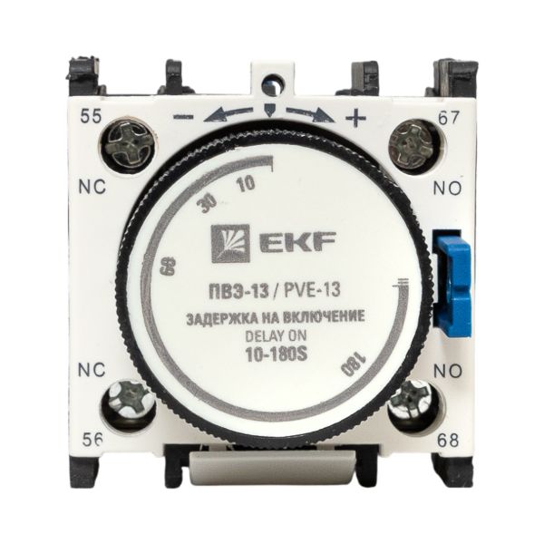 Приставка  EKF  ПВЭ-13 10-180 сек NO+NC