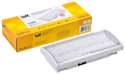 Светильник аварийный ДПА 5040-3 постоянный 3ч IP54 IEK