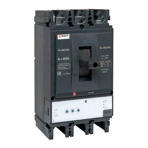 Выключатель автоматический ВА-99C 400/400А 3P 45кА EKF