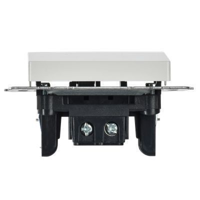 BRITE Выключатель 1-клавишный проходной 10А ВС10-1-6-БрБ белый IEK