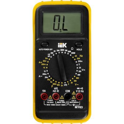 Мультиметр цифровой PROFESSIONAL MY63 IEK
