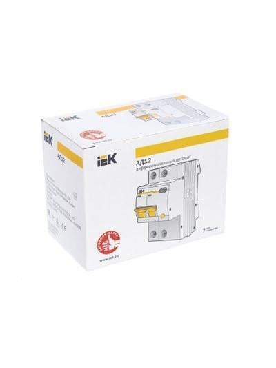 KARAT Дифференциальный автомат АД12 2P 40А 300мА тип AC IEK