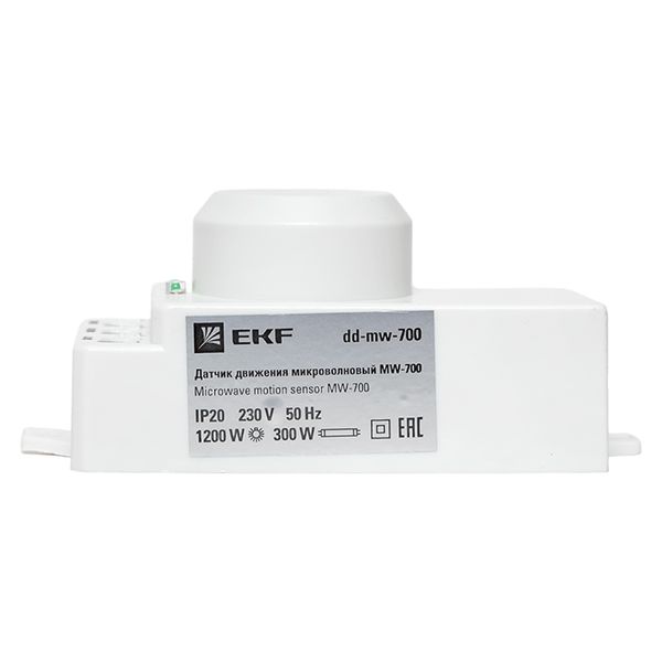 Микроволновый датчик движения бел. 1200Вт 360гр. до 10м IP20 MW-700 EKF PROxima