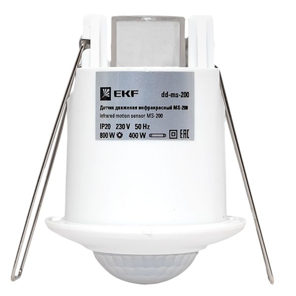 ИК датчик движения встраиваемый 800Вт 360гр. до 6м IP20 dd-ms-200 EKF
