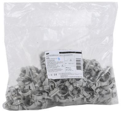 ELASTA Хомутный держатель CFC25 серый IEK