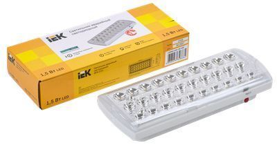 Светильник аварийный ДПА 2101 4ч IP20 IEK