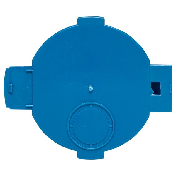 EKF Кор. уст. КМТ-010-002 д/тверд. стен 60х40  полипропилен, син., винты, IP20 plc-kmt-010-002