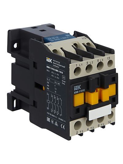 Контактор КМИ-11810 18А 24В/АС3 1NO IEK