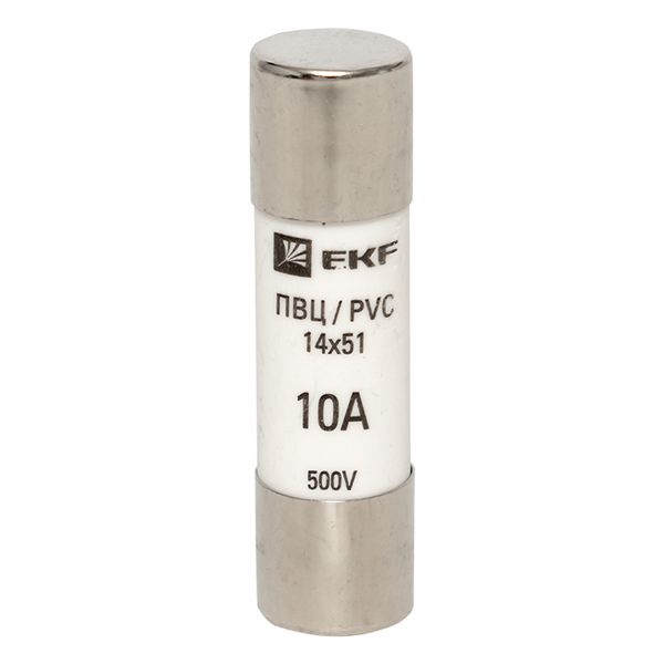 Плавкая вставка цилиндрическая ПВЦ (14x51) 10А EKF