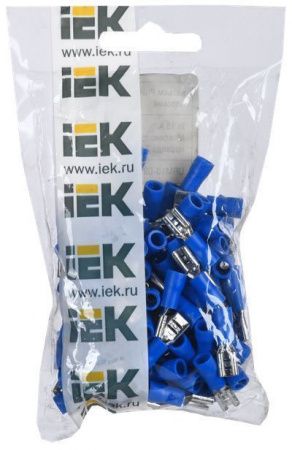 Разъем РпИм 2-5-0,8 плоский (100шт/упак) IEK