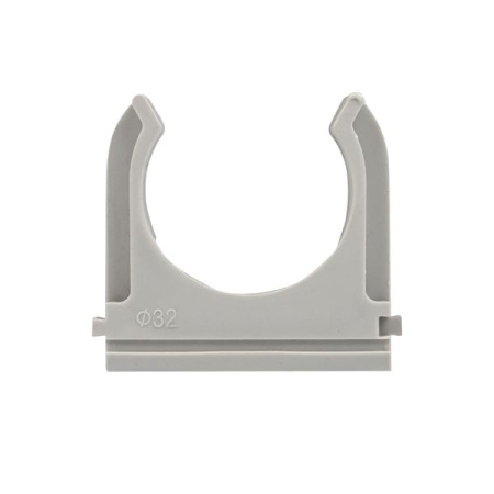 Крепеж-клипса d32 мм (50 шт) серая EKF-Plast