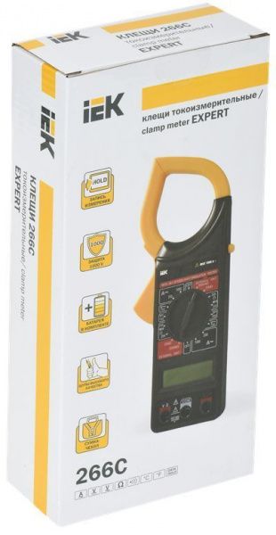 Клещи токоизмерительные EXPERT 266C IEK