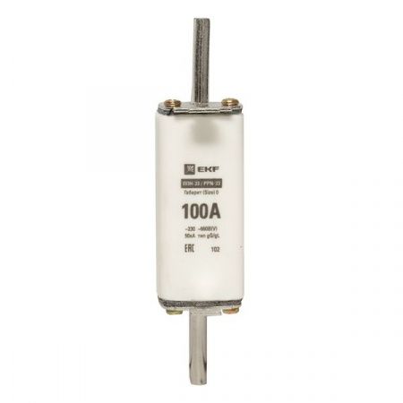 Плавкая вставка ППН-33 160/100А габарит 0 EKF