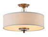 Потолочный светильник NEWPORT 31309/PL black brass