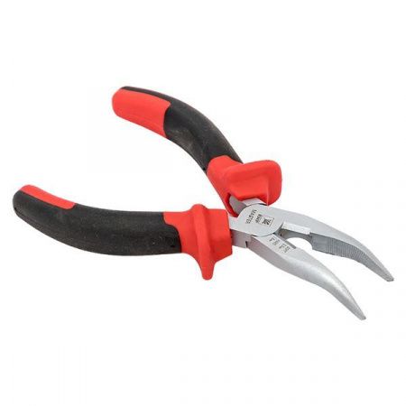 Длинногубцы изогнутые Master 160 мм EKF