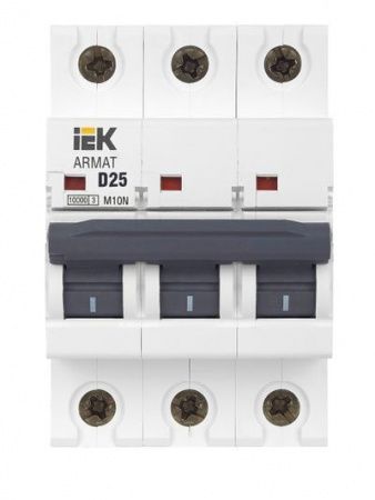 ARMAT Автоматический выключатель M10N 3P D 25А IEK