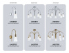 Люстра на штанге Ambrella light High light LH55653