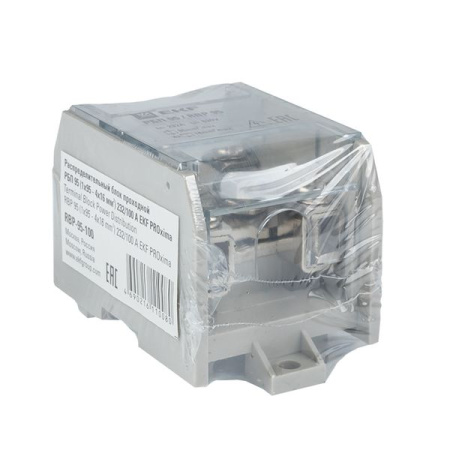 Распред. блок. пр.  РБП 95 (1х95 - 4х16 мм2) 232/100 А EKF PROxima