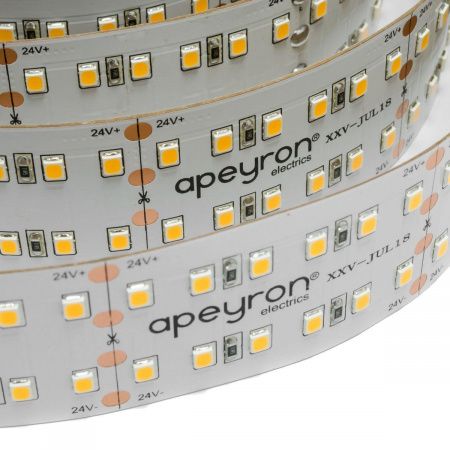 Светодиодная лента Apeyron 41W/m 240LED/m 2835SMD холодный белый 5M 00-307