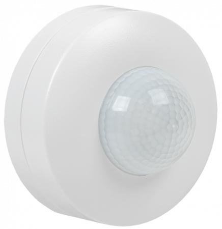 Датчик движения ДД-027 1200Вт 360град 12м IP20 белый IEK