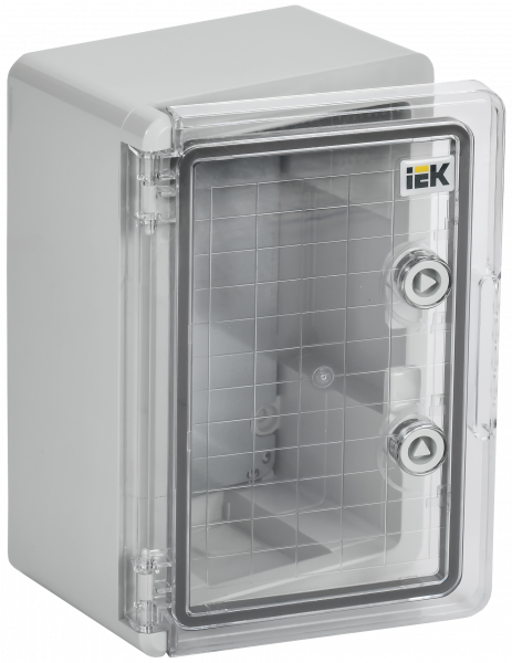 Корпус пластиковый ЩМПп 300х200х130мм прозрачная дверь УХЛ1 IP65 IEK
