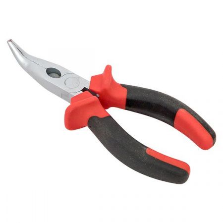 Длинногубцы изогнутые Master 160 мм EKF