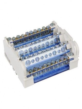 Шины на DIN-рейку в корпусе (кросс-модуль) ШНК 4х11 3L+PEN IEK