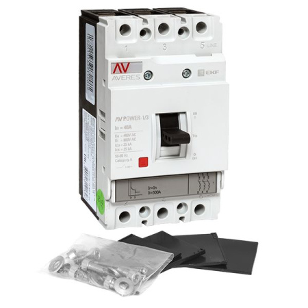Выкл. Автом.  3П    40А  35кА  AV POWER-1/3 TR EKF AVERES