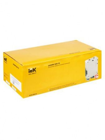 Зажим наборный ЗНИ-70мм2 (JXB250А) серый IEK