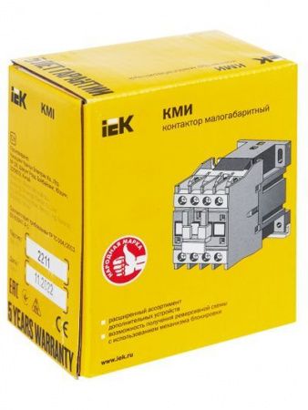 Контактор КМИ-11810 18А 24В/АС3 1NO IEK