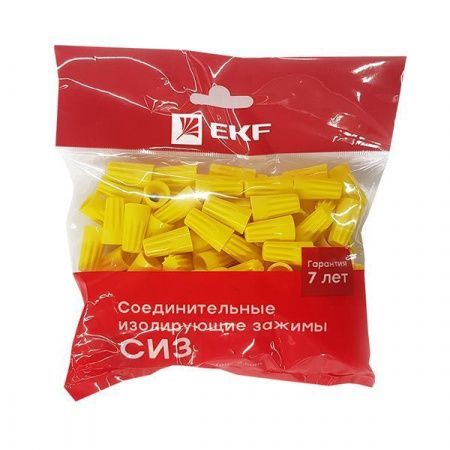 Соединительный изолирующий зажим СИЗ-4 (1,75-10,5мм2) (100шт.) EKF PROxima