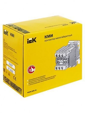 Контактор КМИ-35012 50А 230В/АС3 1NO;1NC IEK