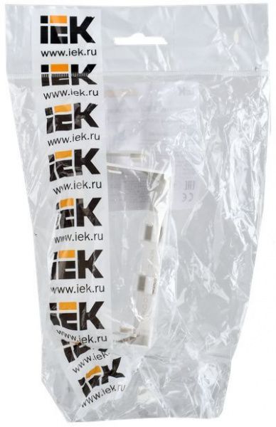 ELECOR Соединитель на стык КМС 100х40 белый (2шт/компл) IEK