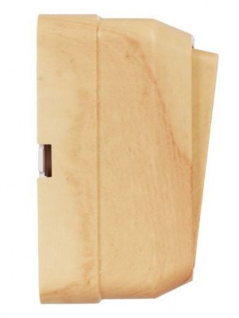 OKTAVA Выключатель 2-клавишный для открытой установки 10А ВС20-2-0-ОС сосна GENERICA